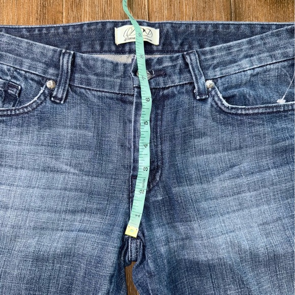 Express DPD Bootcut Jeans Low Rise Y2K Blue - Picture 5 of 9